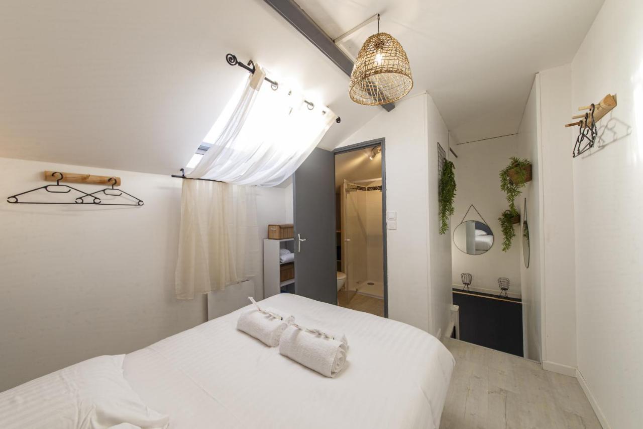 אנז'ה Le Patio - Duplex Verdoyant Proche Centre-Ville מראה חיצוני תמונה