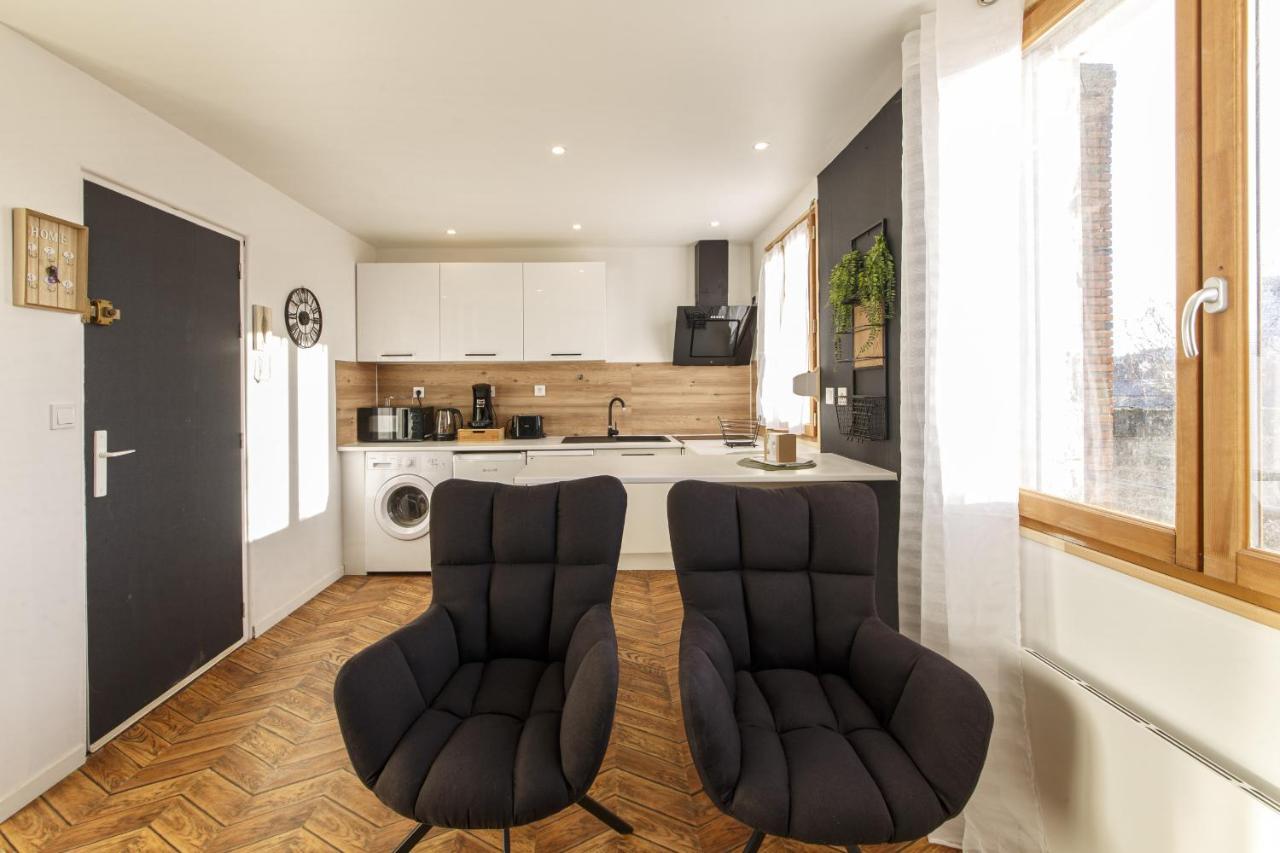 אנז'ה Le Patio - Duplex Verdoyant Proche Centre-Ville מראה חיצוני תמונה